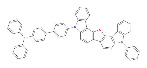 N,N-diphenyl-4'-(10-phenylfuro[3,2-c:4,5-c']dicarbazol-5(10H)-yl)-[1,1'-biphenyl]-4-amine