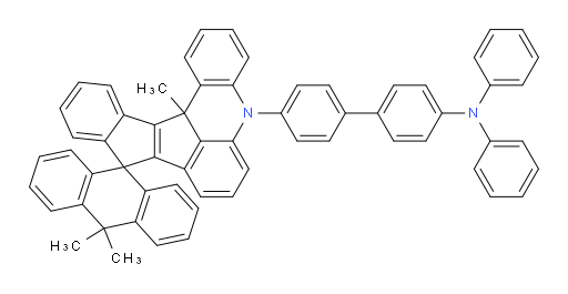 N,N-diphenyl-4'-(10,10,13c'-trimethyl-10H-spiro[anthracene-9,9'-benzo[4,5]pentaleno[1,2,3-kl]acridine]-5'(13c'H)-yl)-[1,1'-biphenyl]-4-amine