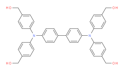 (([1,1'-biphenyl]-4,4'-diylbis(azanetriyl))tetrakis(benzene-4,1-diyl))tetramethanol
