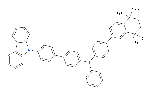 4'-(9H-carbazol-9-yl)-N-phenyl-N-(4-(5,5,8,8-tetramethyl-5,6,7,8-tetrahydronaphthalen-2-yl)phenyl)-[1,1'-biphenyl]-4-amine