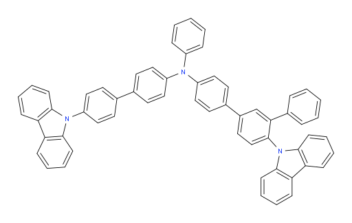 N-(4'-(9H-carbazol-9-yl)-[1,1'-biphenyl]-4-yl)-4'-(9H-carbazol-9-yl)-N-phenyl-[1,1':3',1''-terphenyl]-4-amine