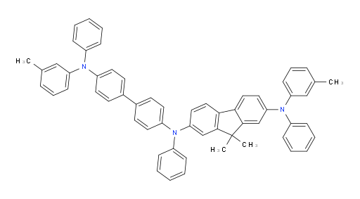 9,9-dimethyl-N2,N7-diphenyl-N2-(4'-(phenyl(m-tolyl)amino)-[1,1'-biphenyl]-4-yl)-N7-(m-tolyl)-9H-fluorene-2,7-diamine