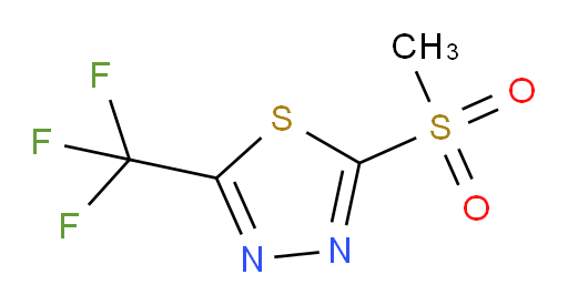 2-(Methylsulfonyl)-5-(trifluoromethyl)-1,3,4-thiadiazole