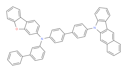 N-(4'-(5H-benzo[b]carbazol-5-yl)-[1,1'-biphenyl]-4-yl)-N-([1,1'-biphenyl]-3-yl)dibenzo[b,d]furan-3-amine