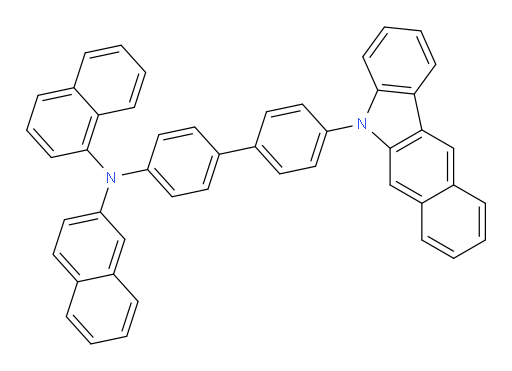 N-(4'-(5H-benzo[b]carbazol-5-yl)-[1,1'-biphenyl]-4-yl)-N-(naphthalen-2-yl)naphthalen-1-amine