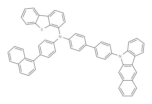 N-(4'-(5H-benzo[b]carbazol-5-yl)-[1,1'-biphenyl]-4-yl)-N-(4-(naphthalen-1-yl)phenyl)dibenzo[b,d]thiophen-4-amine