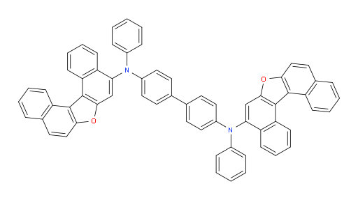 N4,N4'-bis(dinaphtho[2,1-b:1',2'-d]furan-5-yl)-N4,N4'-diphenyl-[1,1'-biphenyl]-4,4'-diamine