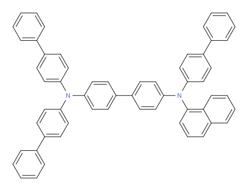 N4,N4,N4'-tri([1,1'-biphenyl]-4-yl)-N4'-(naphthalen-1-yl)-[1,1'-biphenyl]-4,4'-diamine