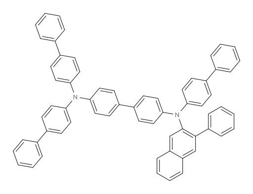 N4,N4,N4'-tri([1,1'-biphenyl]-4-yl)-N4'-(3-phenylnaphthalen-2-yl)-[1,1'-biphenyl]-4,4'-diamine