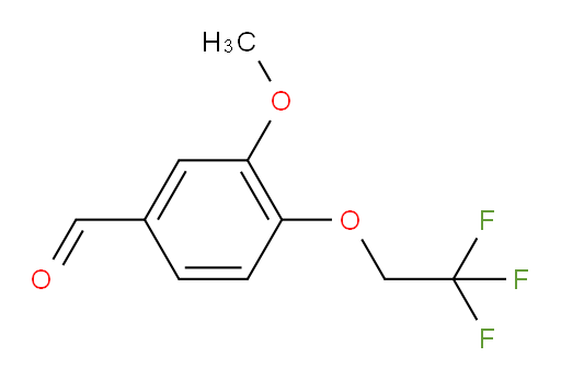 3-methoxy-4-(2,2,2-trifluoroethoxy)benzaldehyde