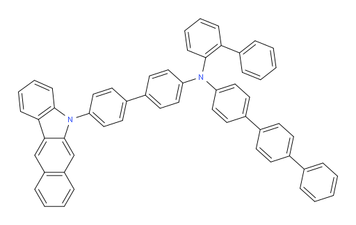 N-(4'-(5H-benzo[b]carbazol-5-yl)-[1,1'-biphenyl]-4-yl)-N-([1,1'-biphenyl]-2-yl)-[1,1':4',1''-terphenyl]-4-amine
