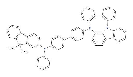 N-(4'-(4H-dibenzo[5,6:7,8][1,4]diazocino[3,2,1-jk]carbazol-4-yl)-[1,1'-biphenyl]-4-yl)-9,9-dimethyl-N-phenyl-9H-fluoren-2-amine