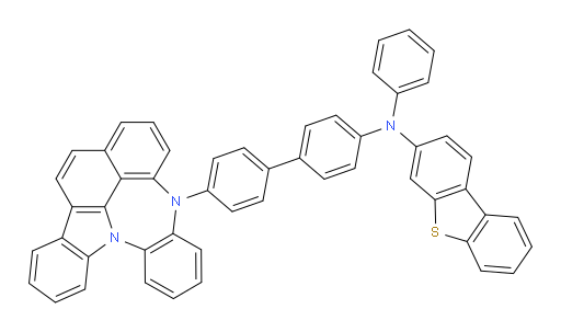N-(4'-(4H-4,8b-diazaindeno[1,2,3-gh]pleiaden-4-yl)-[1,1'-biphenyl]-4-yl)-N-phenyldibenzo[b,d]thiophen-3-amine