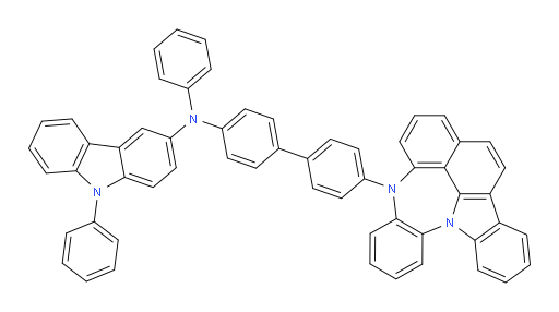 N-(4'-(4H-4,8b-diazaindeno[1,2,3-gh]pleiaden-4-yl)-[1,1'-biphenyl]-4-yl)-N,9-diphenyl-9H-carbazol-3-amine