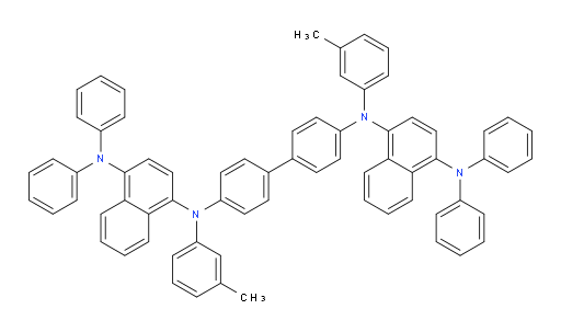 N1,N1'-([1,1'-biphenyl]-4,4'-diyl)bis(N4,N4-diphenyl-N1-(m-tolyl)naphthalene-1,4-diamine)