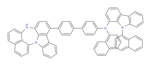 N-(4'-(4H-naphtho[1',8':5,6,7][1,4]diazepino[3,2,1-jk]carbazol-7-yl)-[1,1'-biphenyl]-4-yl)-N,9-di(naphthalen-1-yl)-9H-carbazol-1-amine