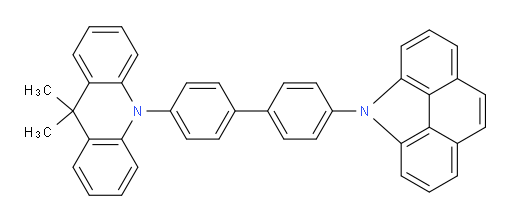 4-(4'-(9,9-dimethylacridin-10(9H)-yl)-[1,1'-biphenyl]-4-yl)-4H-benzo[def]carbazole