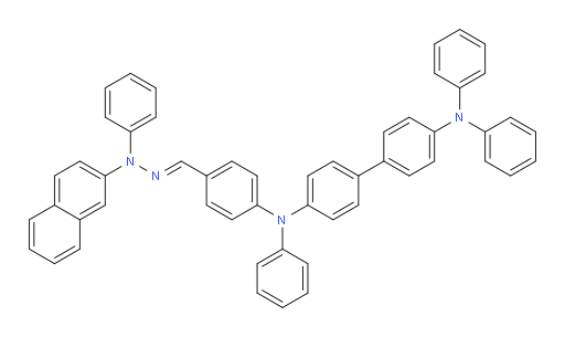 (E)-N4-(4-((2-(naphthalen-2-yl)-2-phenylhydrazono)methyl)phenyl)-N4,N4',N4'-triphenyl-[1,1'-biphenyl]-4,4'-diamine