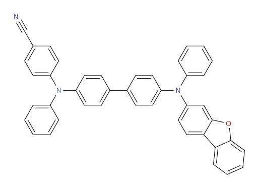 4-((4'-(dibenzo[b,d]furan-3-yl(phenyl)amino)-[1,1'-biphenyl]-4-yl)(phenyl)amino)benzonitrile