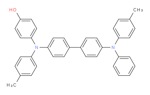 4-((4'-(phenyl(p-tolyl)amino)-[1,1'-biphenyl]-4-yl)(p-tolyl)amino)phenol
