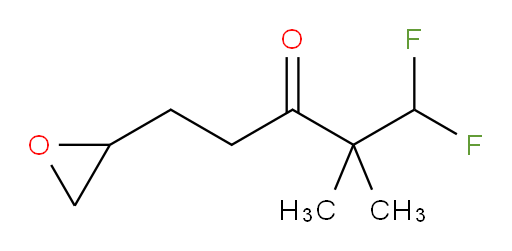 1,1-difluoro-2,2-dimethyl-5-(oxiran-2-yl)pentan-3-one