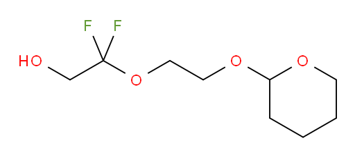 2,2-difluoro-2-(2-((tetrahydro-2H-pyran-2-yl)oxy)ethoxy)ethanol