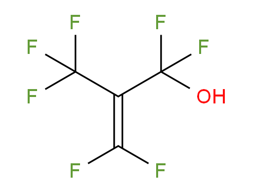 1,1,3,3-tetrafluoro-2-(trifluoromethyl)prop-2-en-1-ol