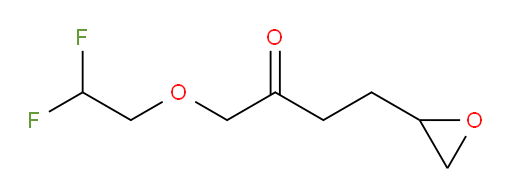 1-(2,2-difluoroethoxy)-4-(oxiran-2-yl)butan-2-one