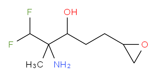 2-amino-1,1-difluoro-2-methyl-5-(oxiran-2-yl)pentan-3-ol
