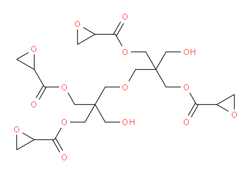 (oxybis(methylene))bis(2-(hydroxymethyl)propane-3,2,1-triyl) tetrakis(oxirane-2-carboxylate)