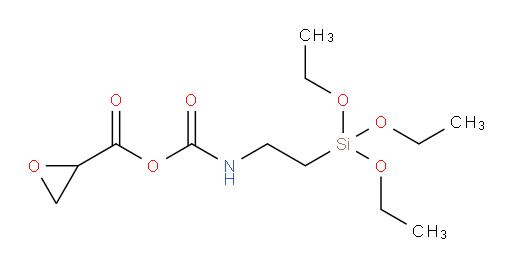 (2-(triethoxysilyl)ethyl)carbamic oxirane-2-carboxylic anhydride