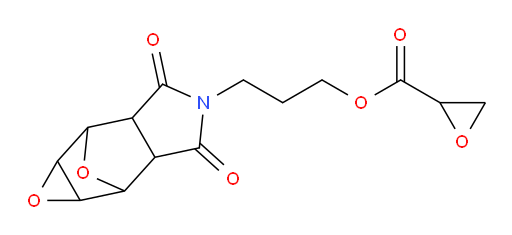 3-(3,5-dioxohexahydro-1aH-2,6-epoxyoxireno[2,3-f]isoindol-4(2H)-yl)propyl oxirane-2-carboxylate
