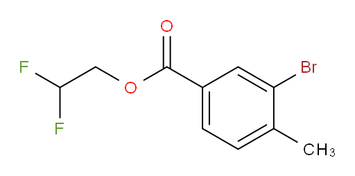 2,2-difluoroethyl 3-bromo-4-methylbenzoate
