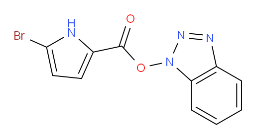 1H-benzo[d][1,2,3]triazol-1-yl 5-bromo-1H-pyrrole-2-carboxylate