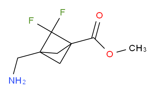 3-(Aminomethyl)-2,2-difluoro-bicyclo[1.1.1]pentane-1-carboxylic acid methyl ester
