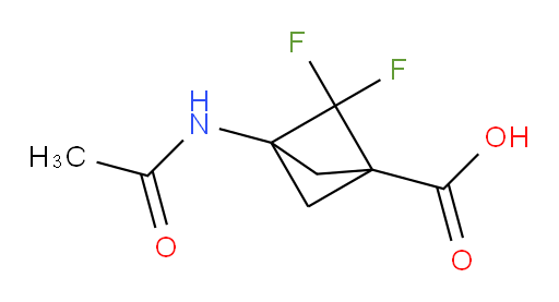3-(Acetcarboxamido)-2,2-difluorobicyclo[1.1.1]pentane-1-carboxylic acid