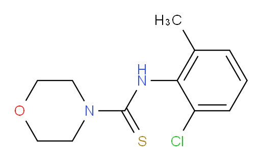 N-(2-Chloro-6-methylphenyl)-4-morpholinecarbothioamide (ACI)