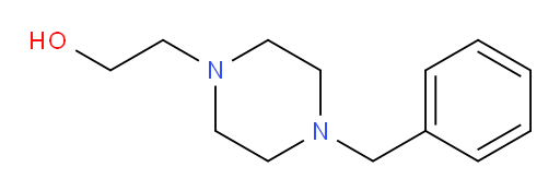 4-(Phenylmethyl)-1-piperazineethanol (ACI)