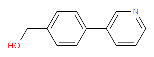 4-(3-Pyridinyl)benzenemethanol (ACI)