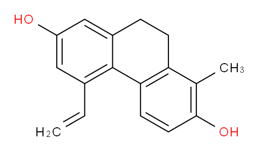 5-Ethenyl-9,10-dihydro-1-methyl-2,7-phenanthrenediol (ACI)