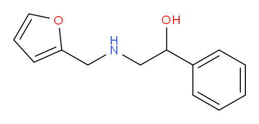 α-[[(2-Furanylmethyl)amino]methyl]benzenemethanol (ACI)