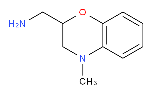 3,4-Dihydro-4-methyl-2H-1,4-benzoxazine-2-methanamine (ACI)