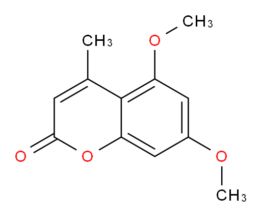 5,7-Dimethoxy-4-methyl-2H-1-benzopyran-2-one (ACI)