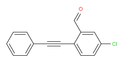 5-Chloro-2-(2-phenylethynyl)benzaldehyde (ACI)
