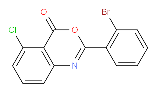2-(2-Bromophenyl)-5-chloro-4H-3,1-benzoxazin-4-one (ACI)