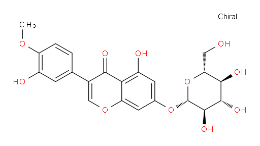 Pratensein-7-O-β-D-glucopyranoside