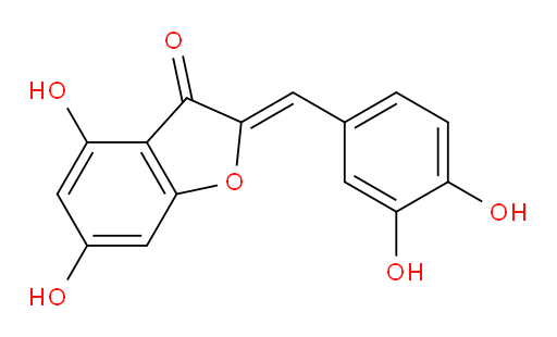2-[(3,4-Dihydroxyphenyl)methylene]-4,6-dihydroxy-3(2H)-benzofuranone (ACI)