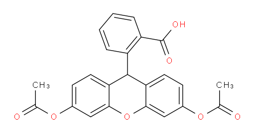 2-[3,6-Bis(acetyloxy)-9H-xanthen-9-yl]benzoic acid (ACI)