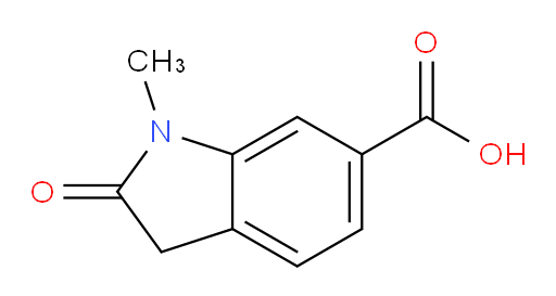 2,3-Dihydro-1-methyl-2-oxo-1H-indole-6-carboxylic acid (ACI)