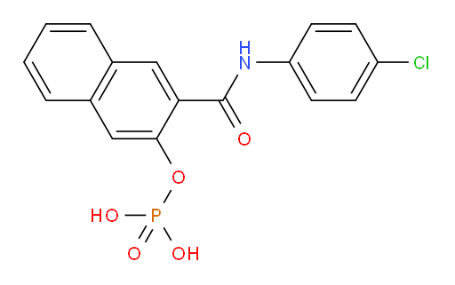 N-(4-Chlorophenyl)-3-(phosphonooxy)-2-naphthalenecarboxamide (ACI)